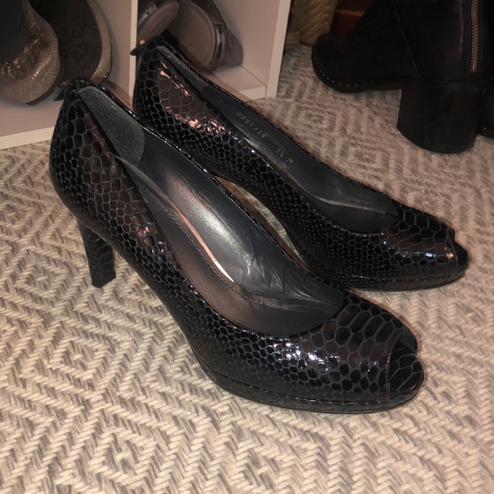 Stuart Weitzman Peep-Toe Pumps